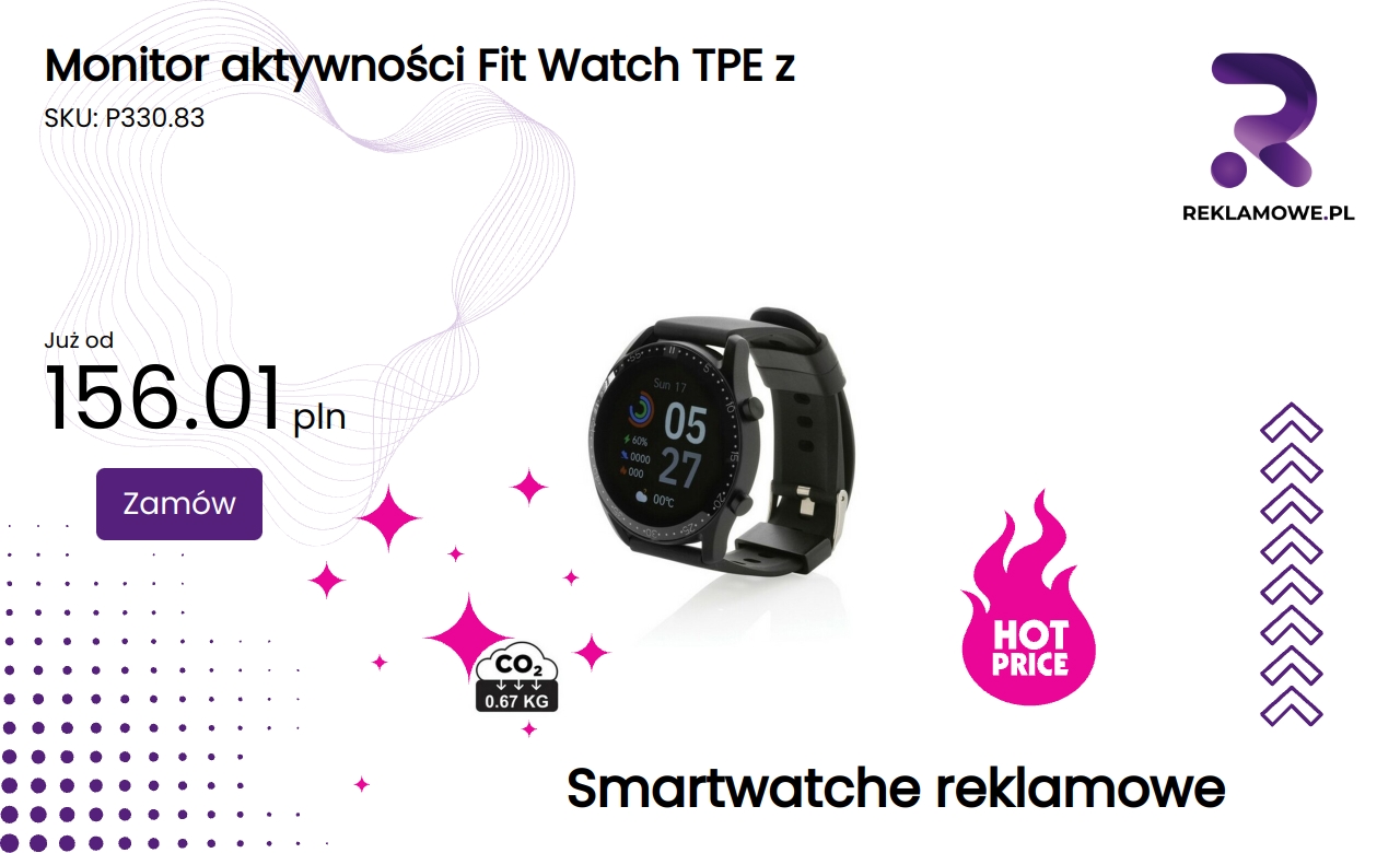 Monitor aktywności Fit Watch TPE