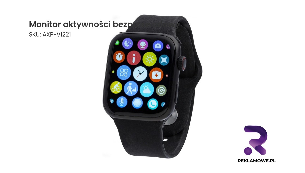 Monitor aktywności, bezprzewodowy zegarek wielofunkcyjny Monitor aktywności bezprzewodowy w formie zegarka