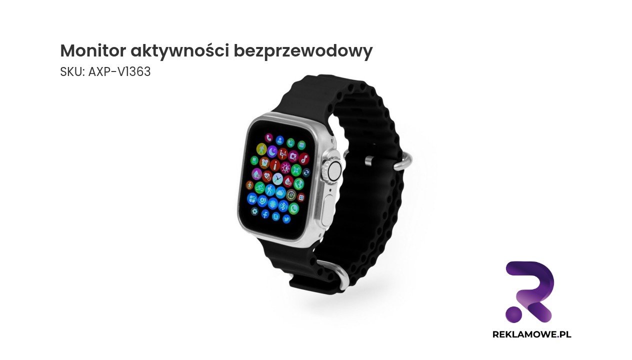 Monitor aktywności, bezprzewodowy zegarek wielofunkcyjny Monitor aktywności w formie bezprzewodowego zegarka
