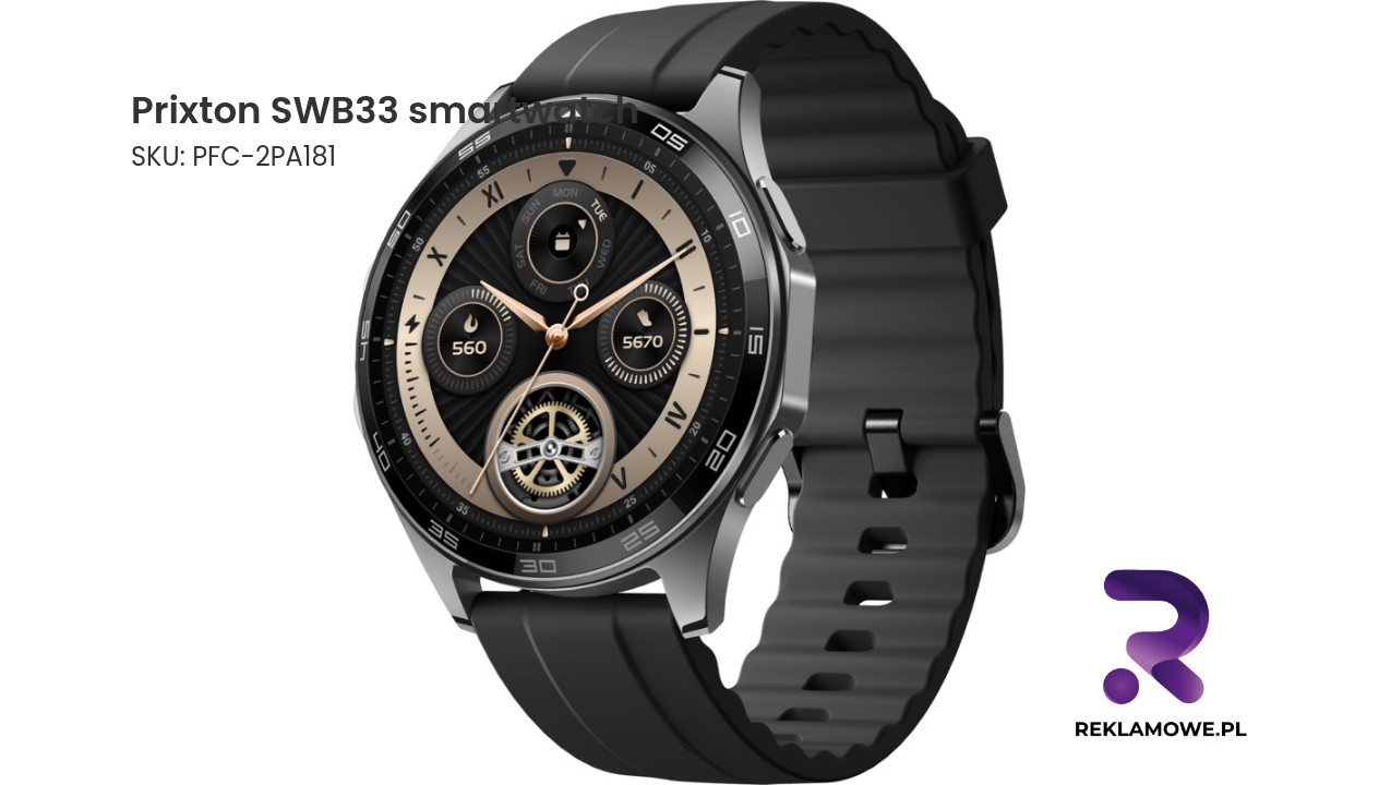 Prixton SWB33 smartwatch Smartwatch Prixton SWB33 na zdjęciu