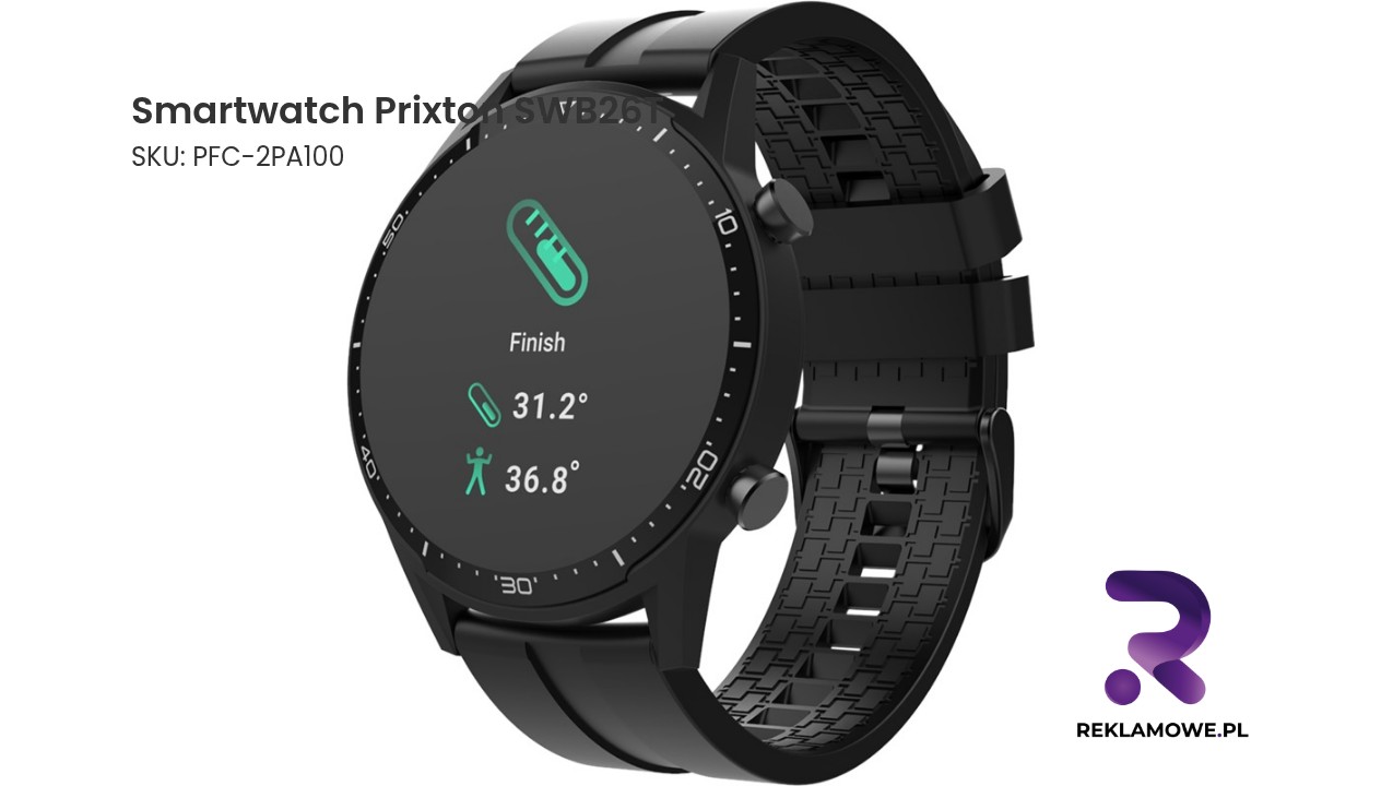 Smartwatch Prixton SWB26T Smartwatch Prixton SWB26T z funkcjami zdrowotnymi i sportowymi