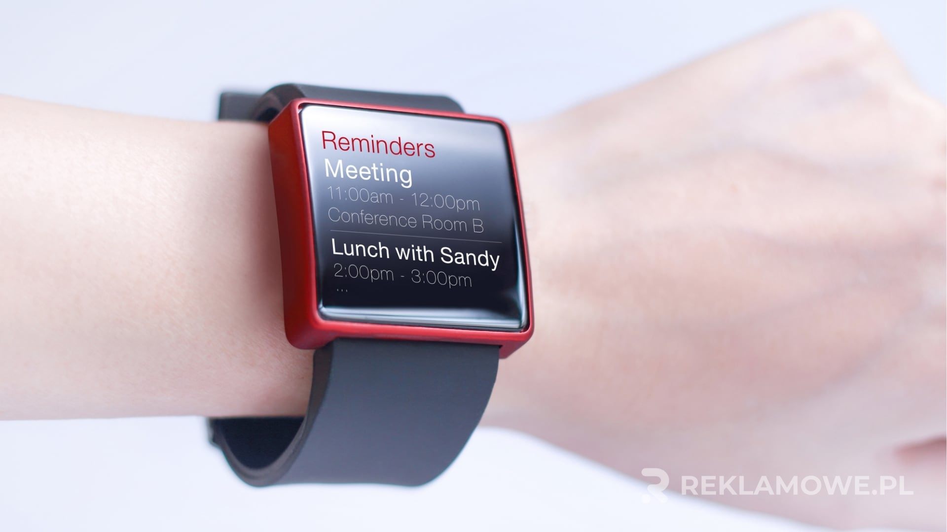 Smartwatch używany w strategii marketingowej