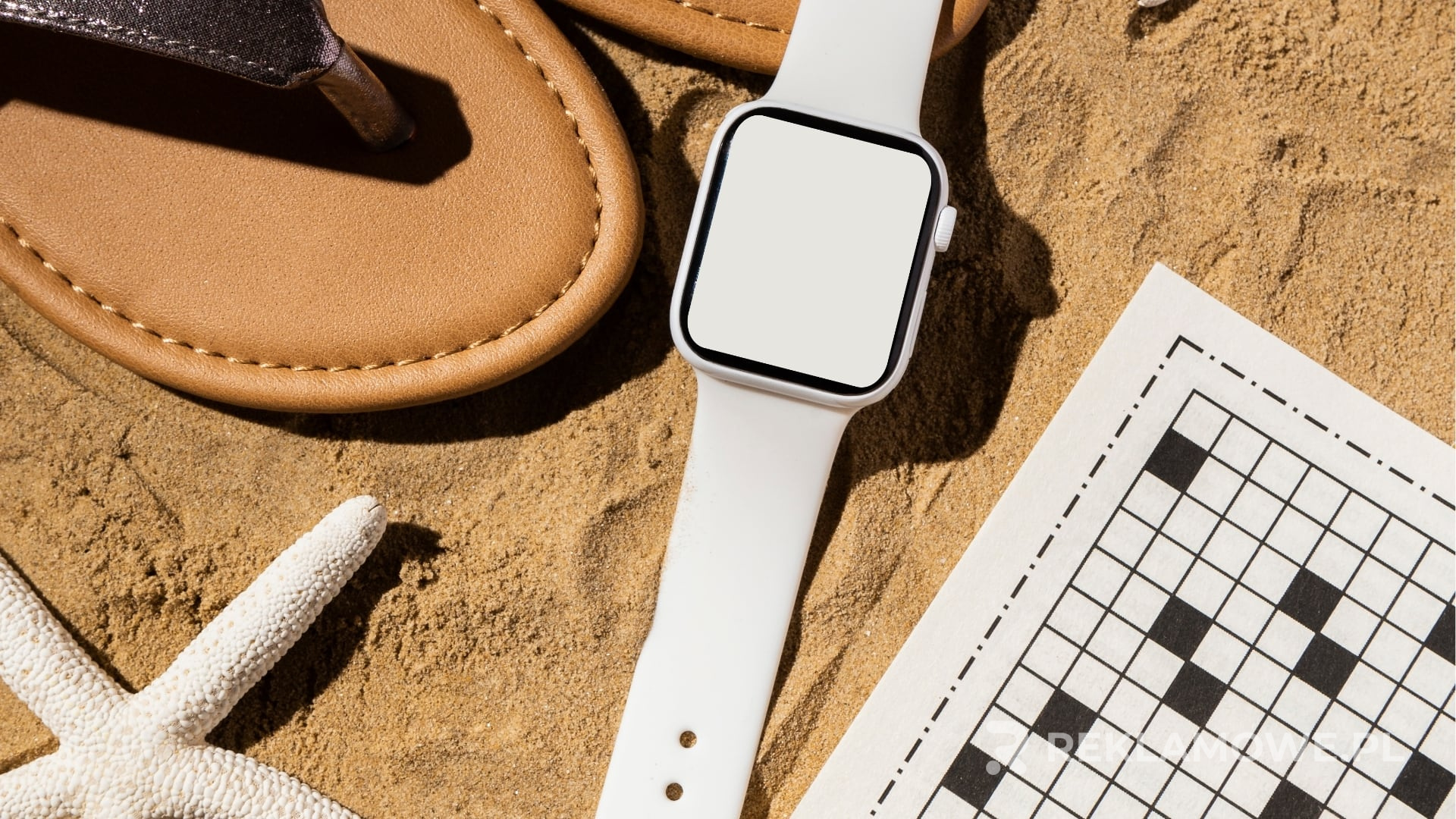 Smartwatch reklamowy na nadgarstku