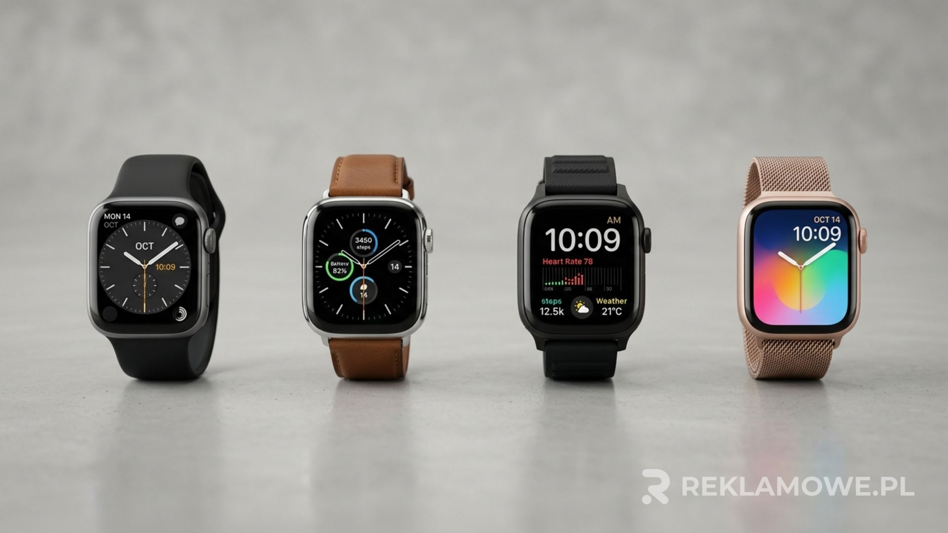 Smartwatch reklamowy wspierający rozpoznawalność marki