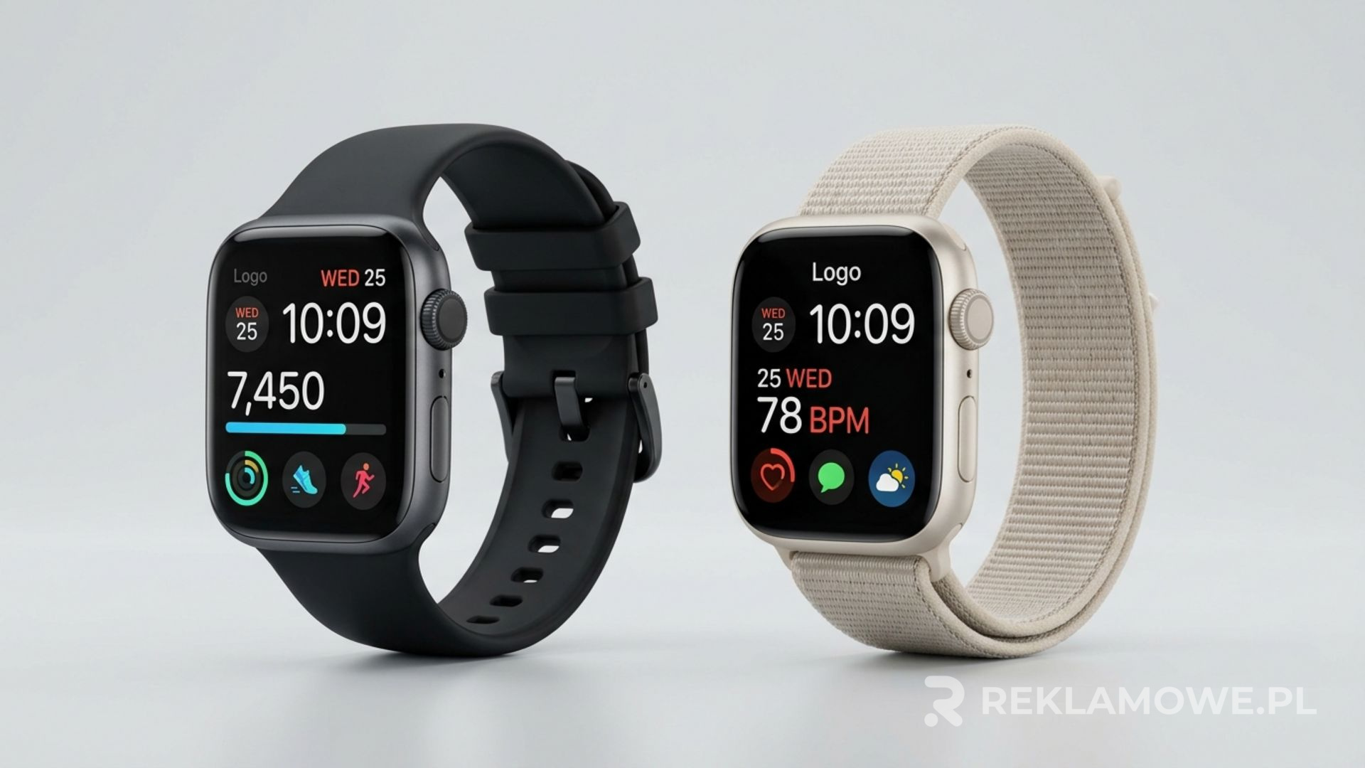 Smartwatch reklamowy wspierający efektywność podczas wydarzenia korporacyjnego