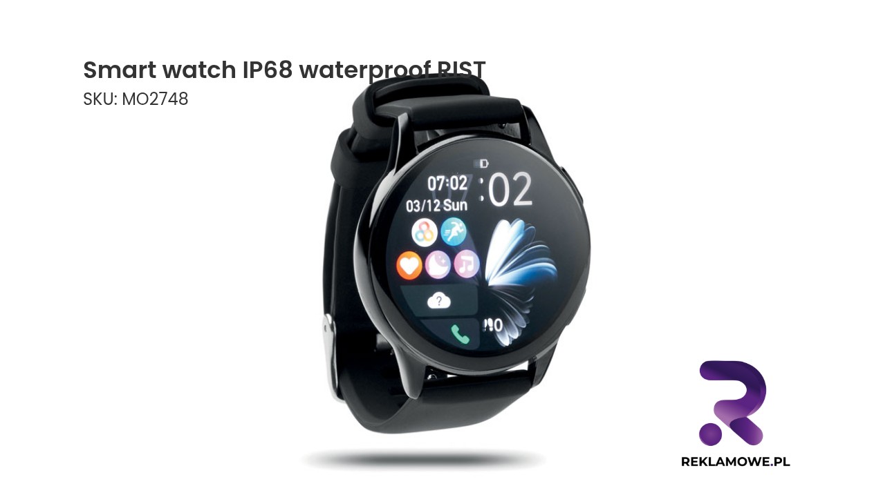 Smart watch IP68 waterproof RIST Smartwatch RIST wodoodporny IP68