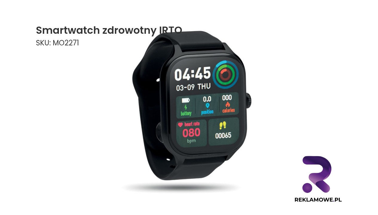 Smartwatch zdrowotny IRTO Smartwatch zdrowotny IRTO – nowoczesny zegarek monitorujący zdrowie